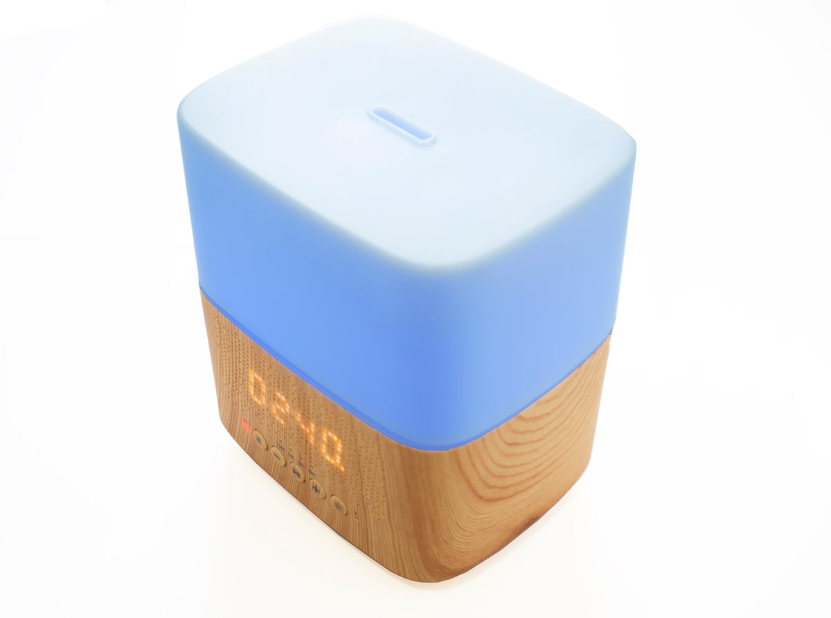 June & May Aroma Diffuser & Bluetooth Clock Speaker