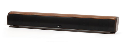 FRESHeBAR - Leather Sound Bar, Dark Brown, tv soundbar, tv sound bar, television sound bar, television soundbar, soundbar, sound bar, leather soundbar, leather sound bar, soundbar