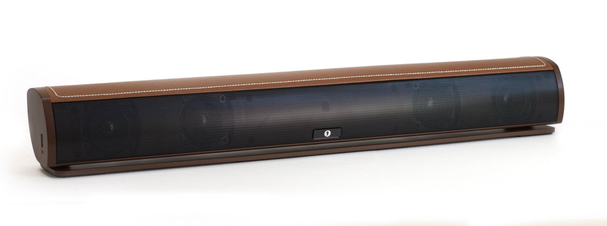 FRESHeBAR - Leather Sound Bar, tv soundbar, tv sound bar, television sound bar, television soundbar, soundbar, sound bar, leather soundbar, leather sound bar, soundbar